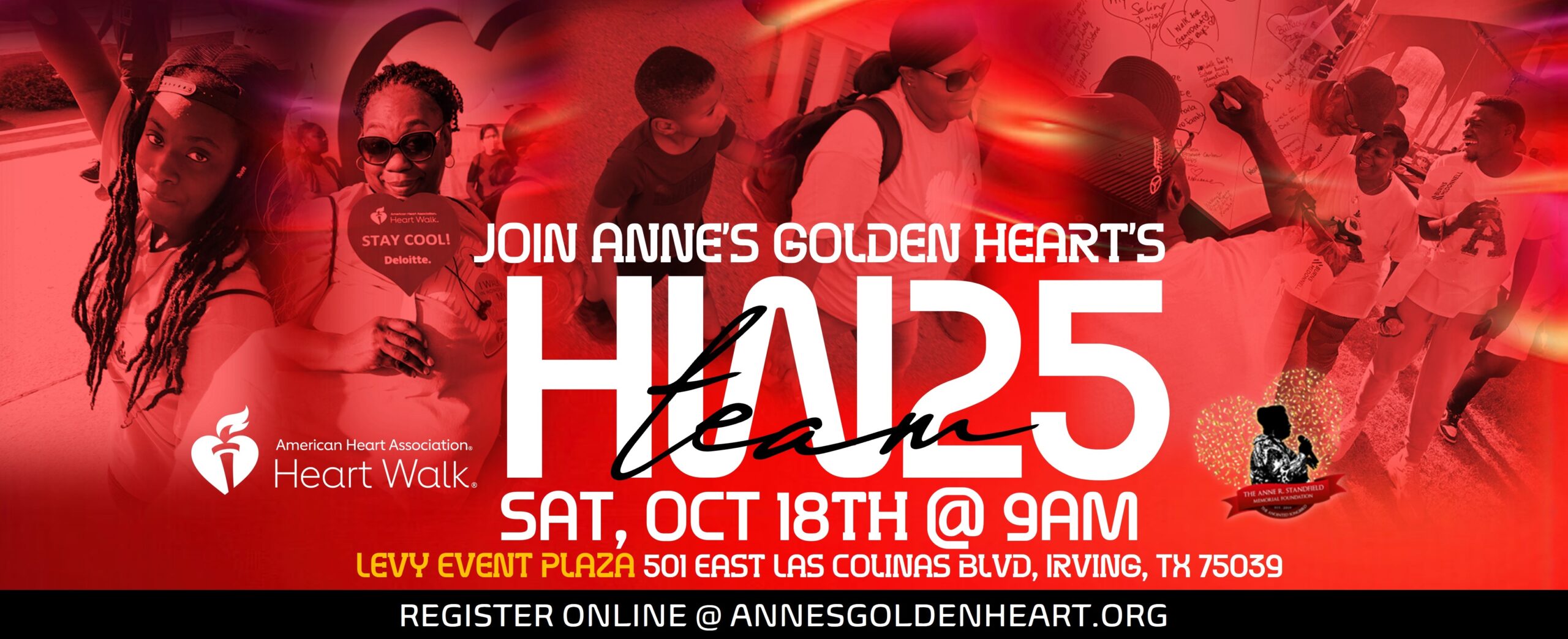 AHA Heart Walk 2025 Banner