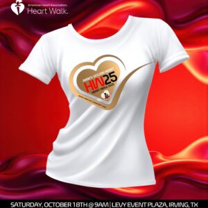 AHA Heart Walk 2025 T-Shirt